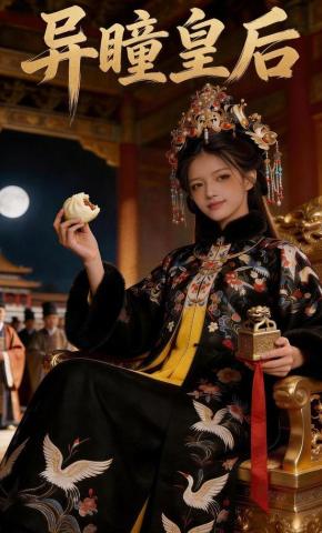 短剧《异瞳皇后》海报