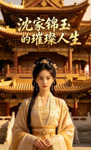 短剧《沈家锦玉的璀璨人生》海报