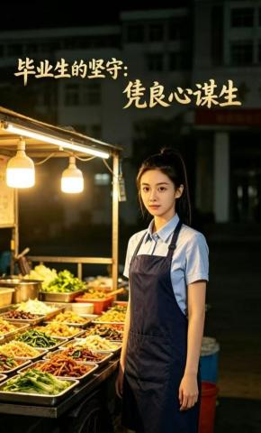 短剧《毕业生的坚守：凭良心谋生》海报