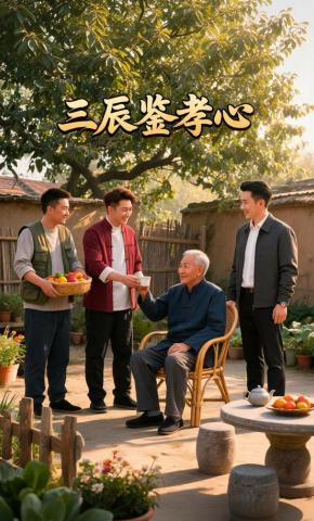 短剧《三辰鉴孝心》海报