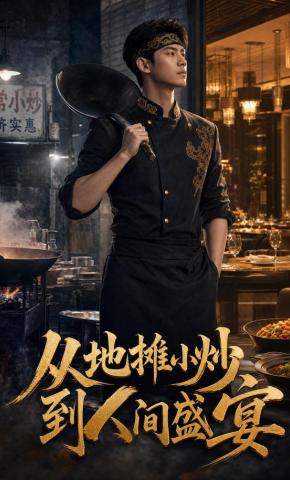 短剧《从地摊小炒到人间盛宴》海报