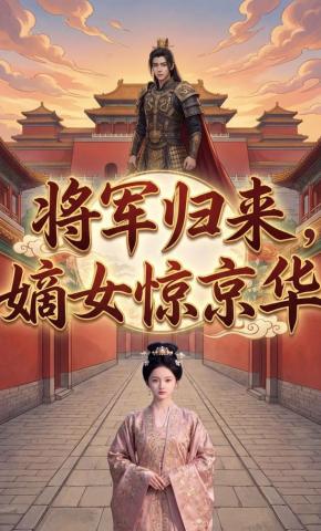短剧《将军归来，嫡女惊京华》海报