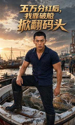 短剧《五万分红后，我靠破船掀翻码头！》海报