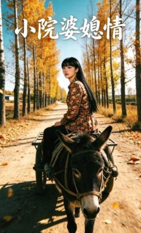 短剧《小院婆媳情》海报