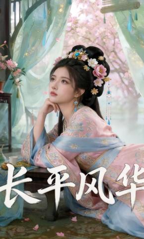 短剧《长平风华》海报
