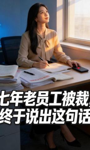 短剧《七年老员工被裁，终于说出这句话》海报