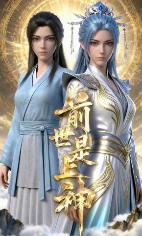 短剧《前世是上神》海报