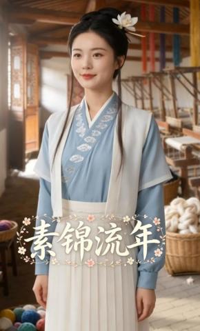 短剧《素锦流年》海报