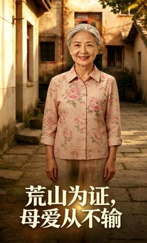 短剧《荒山为证，母爱从不输》海报