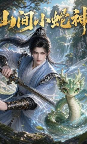 短剧《山间小蛇神》海报