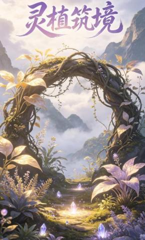 短剧《灵植筑境》海报