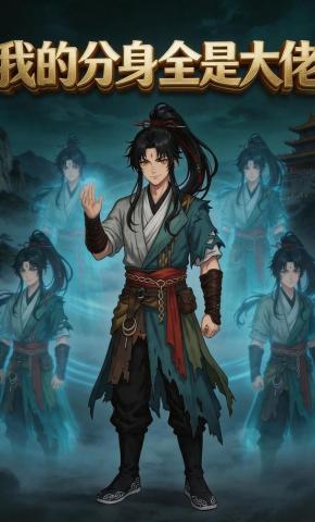 短剧《我的分身全是大佬》海报