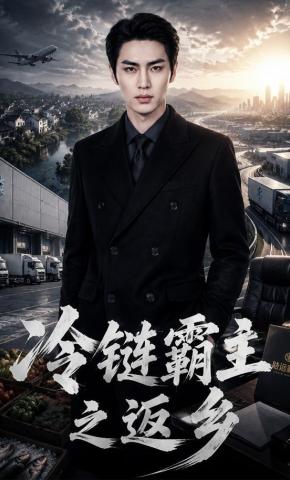 短剧《冷链霸主之返乡》海报