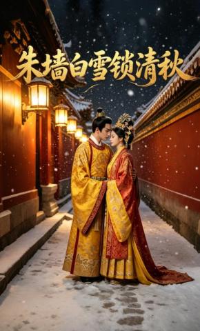 短剧《朱墙白雪锁清秋》海报