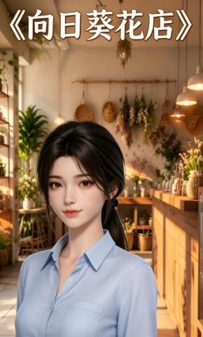 短剧《向日葵花店》海报