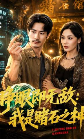 短剧《睁眼即无敌：我是赌石之神》海报