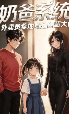 短剧《奶爸系统：外卖员爹地竟是隐藏大佬》海报