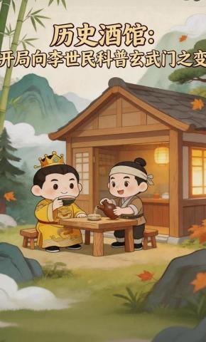 短剧《历史酒馆:开局向李世民科普玄武门之变》海报