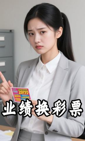 短剧《业绩换彩票》海报