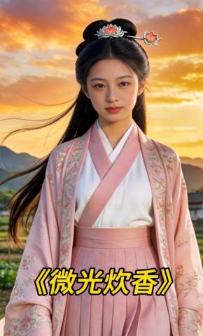 短剧《微光炊香》海报