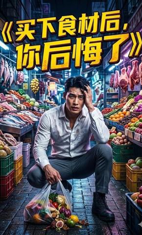 短剧《买下食材后，你后悔了》海报