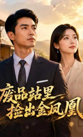 短剧《废品站里捡出金凤凰》海报
