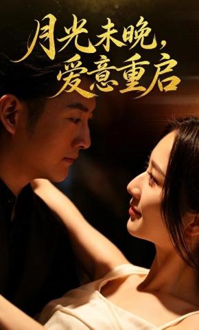 短剧《月光未晚，爱意重启》海报