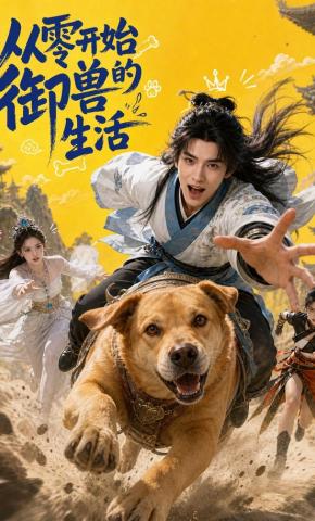 短剧《从零开始的御兽生活》海报