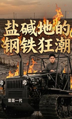 短剧《盐碱地的钢铁狂潮》海报
