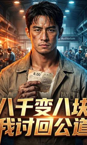 短剧《八千变八块，我讨回公道》海报