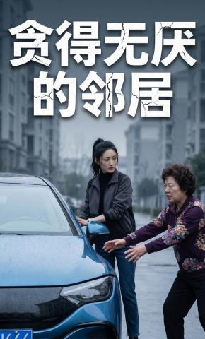 短剧《贪得无厌的邻居》海报