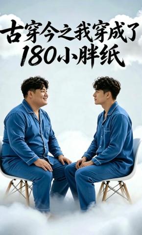 短剧《古穿今之我穿成了180小胖纸》海报