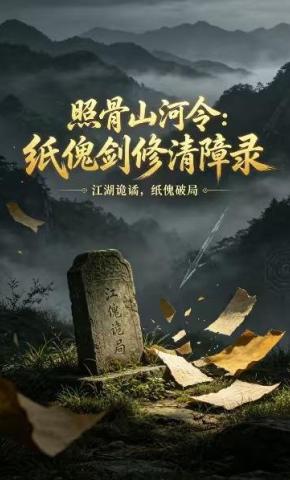 短剧《照骨山河令：纸傀剑修清障录》海报