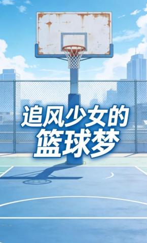 短剧《追风少女的篮球梦》海报