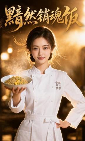 短剧《黯然销魂饭》海报