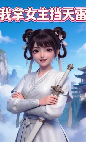 短剧《我拿女主挡天雷》海报