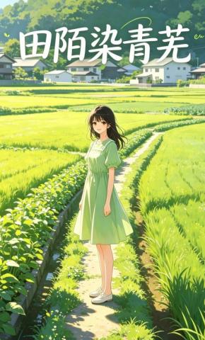 短剧《田陌染青芜》海报