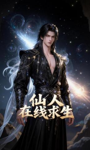 短剧《仙人在线求生》海报