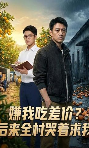 短剧《嫌我吃差价?后来全村哭着求我》海报