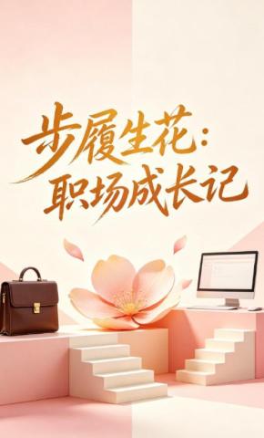 短剧《步履生花：职场成长记》海报