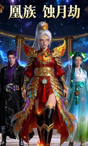 短剧《凰族蚀月劫》海报