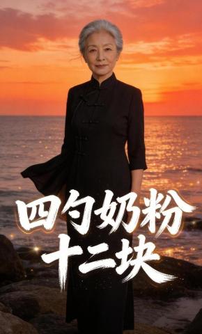 短剧《四勺奶粉十二块》海报