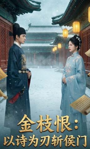 短剧《金枝恨：以诗为刃斩侯门》海报