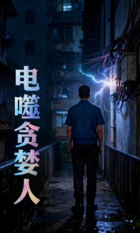 短剧《电噬贪婪人》海报