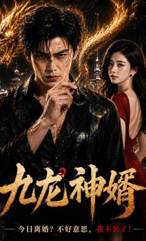 短剧《九龙神婿》海报