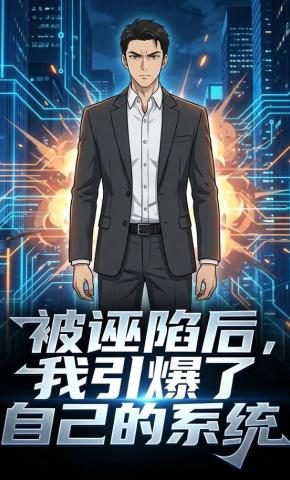 短剧《被诬陷后，我引爆了自己的系统》海报