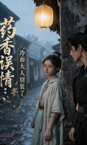 短剧《药香误情：冷面大人别装了》海报