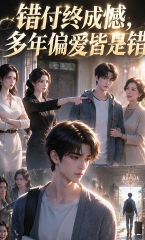 短剧《错付终成憾，多年偏爱皆是错》海报