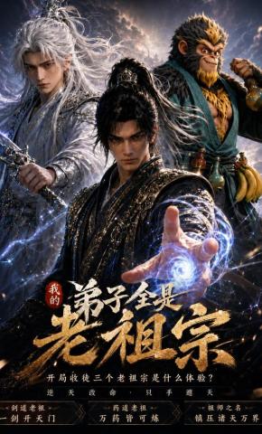 短剧《我的弟子全是老祖宗》海报