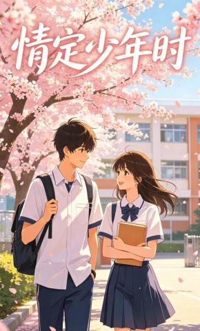 短剧《情定少年时》海报